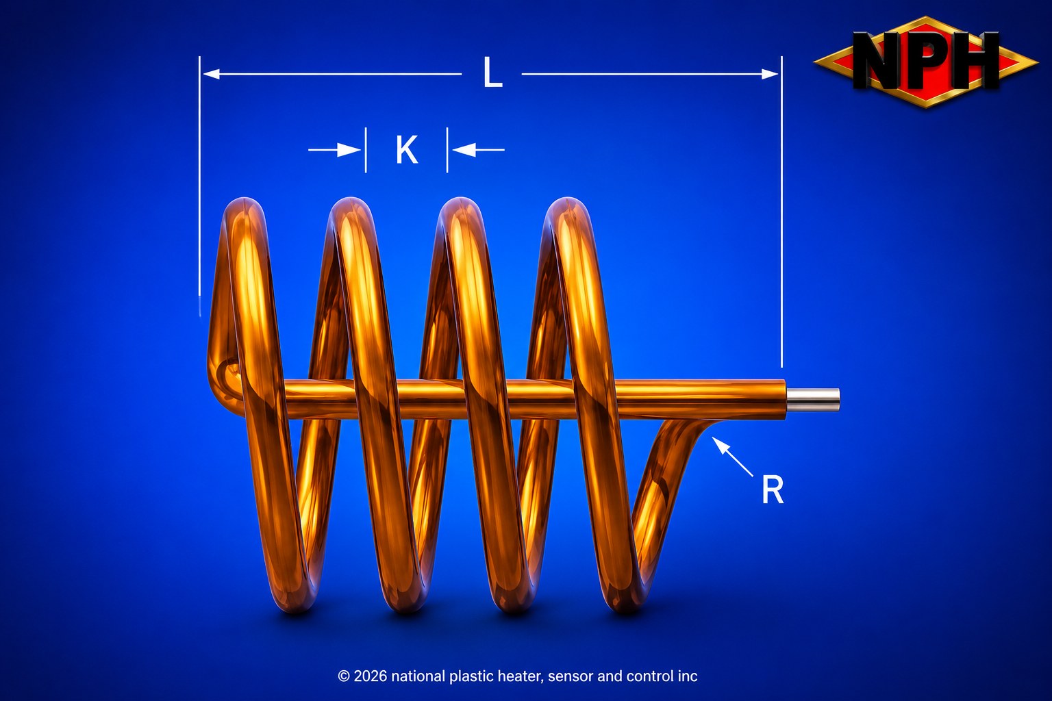 Tubular Heater Coiled Element